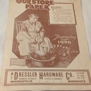 Dresser Hardware Co Catalog 1925